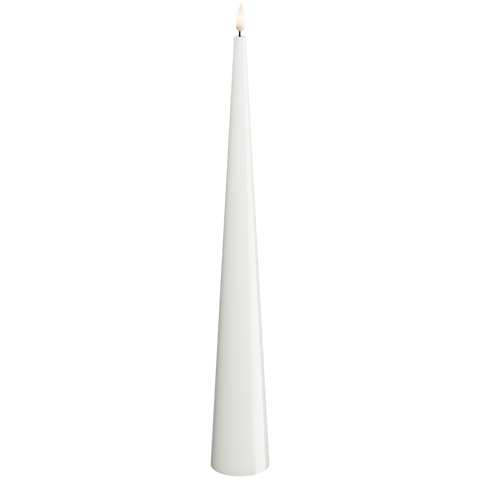 Kegelkerze D 5 x H 38 cm