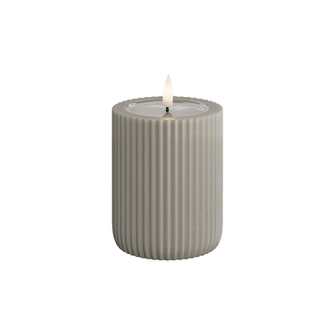 Solid Stripe Kerze D 8 x 10 cm