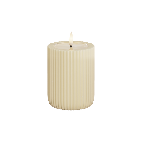 Solid Stripe Kerze D 8 x 10 cm