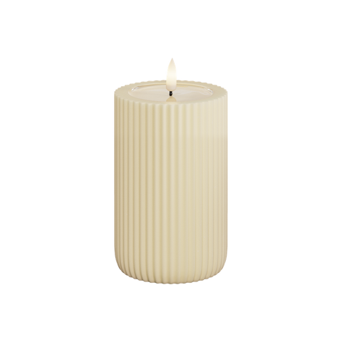 Solid Stripe Kerze D 8 x 12,5 cm