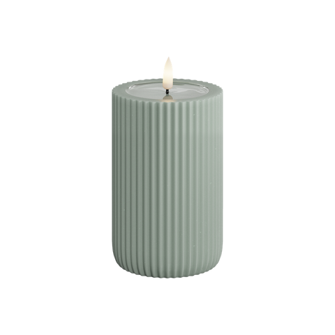 Solid Stripe Kerze D 8 x 12,5 cm